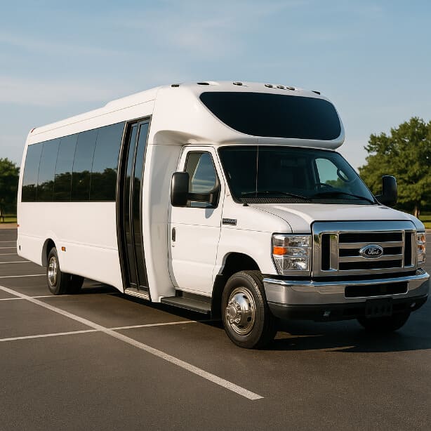 Charter Bus Rental Dearborn Heights 20 Passenger Minibus