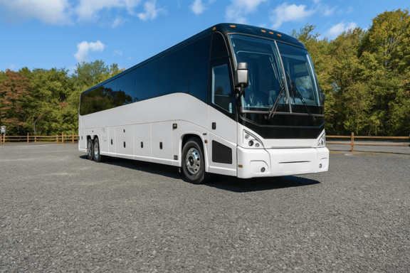 Charter Bus Rental Dearborn Heights 56 Passenger Charter Bus
